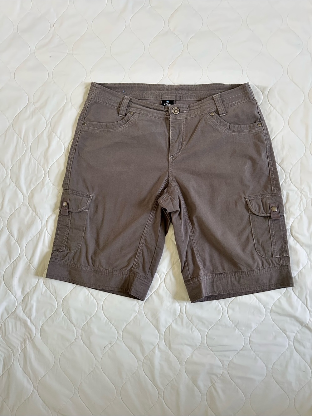 KUHL Men's gray Cargo Shorts